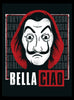 Bella Ciao - Money Heist - Netflix TV Show Poster Fan Art - Framed Prints
