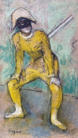 Bemberg Fondation Toulouse - L'arlequin Jaune - Edgar Degas - Large Art Prints