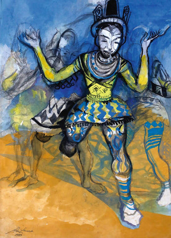 Ben Enwonwu - Dancers - Art Prints