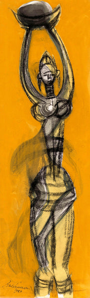Ben Enwonwu - Untitled I - Framed Prints