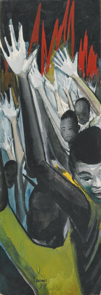 Benedict Enwonwu - Children of Biafra - Canvas Prints