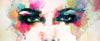 Abstract Woman Face  - Art Prints