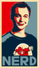 Big Bang Theory - Nerd Sheldon - Framed Prints