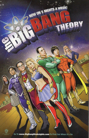 Big Bang Theory - The superheroes - Large Art Prints by Tallenge Store