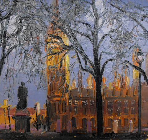 Big Ben Dawn - London Photo and Painting Collection - Posters