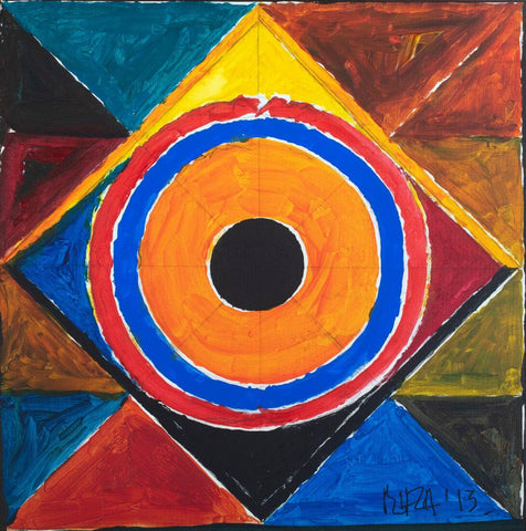 Bindu (13) - Sayed Haider Raza - Canvas Prints