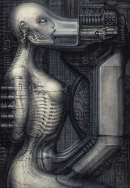 Biomechanoid II - H R Giger - Sci Fi Poster - Posters