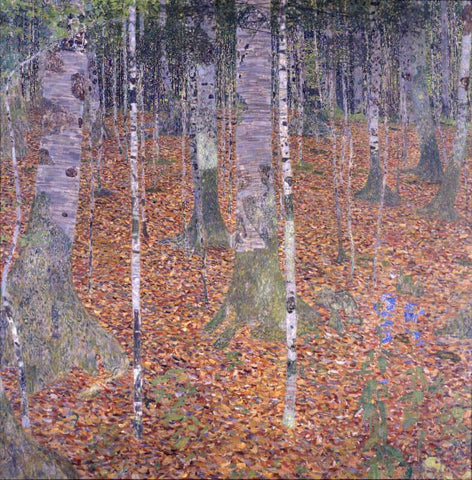 Birch Forest I - Framed Prints by Gustav Klimt