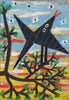 Bird In A Tree - Picasso - Cubist Painting - Life Size Posters