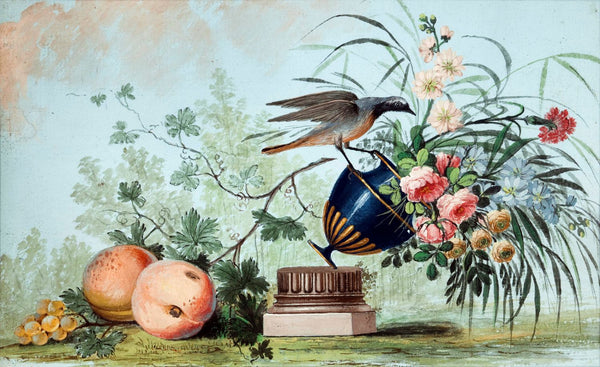 Bird Spilling a Vase - Framed Prints