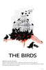 Birds - Alfred Hitchcock Classic Horror Suspense Film Poster - Hollywood Movie Art Poster - Posters
