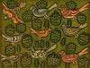 Birds On The Grass - Morris Hirshfield - Folk Art Painting - Life Size Posters