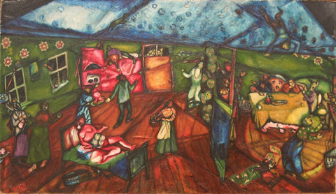 Birth (Naissance) - Marc Chagall - Canvas Prints