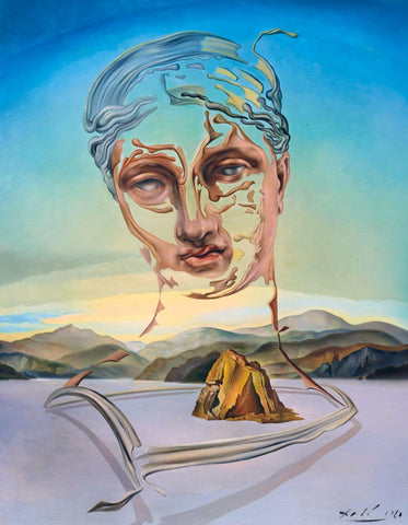 Birth of a Divinity (Naissance Dune Divinite) - Salvador Dali Painting - Surrealism Art - Framed Prints