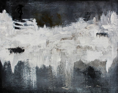 Black White And Greys - Abstract Art Painting by Abstract