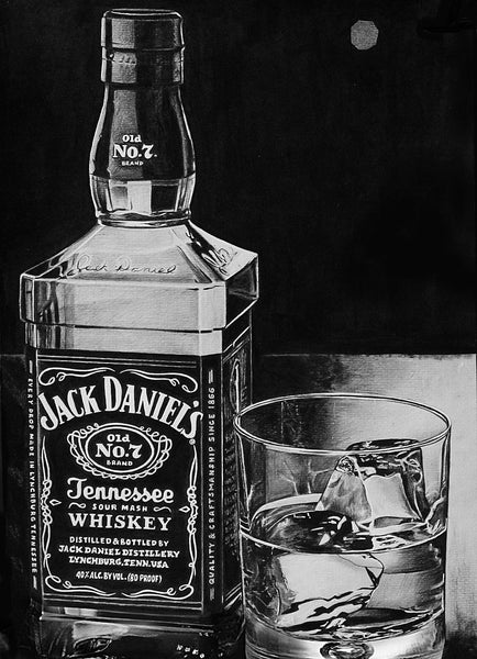 Black And White JD Art - Art Prints