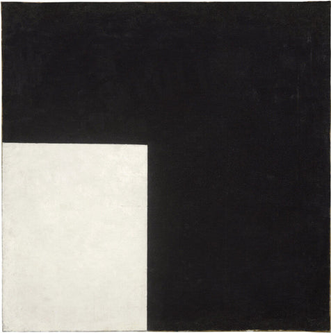 Kazimir Malevich - Black and White, Suprematist Composition, 1915 by Kazimir Malevich