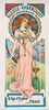 Bleuze Hadancourt Perfumes - Advertisement Poster -  Alphonse Mucha - Art Nouveau Print - Canvas Prints