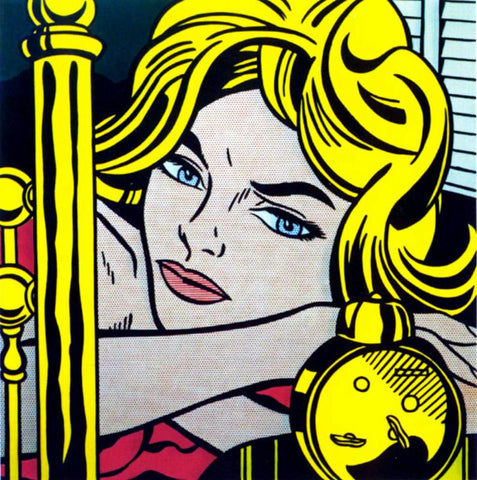 Blonde Waiting by Roy Lichtenstein