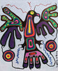 Blue Thunderbird - Norval Morrisseau - Ojibwe Painting - Framed Prints