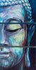 Divine Blue Buddha - Art Panels (16 x 30 inches) Final Size