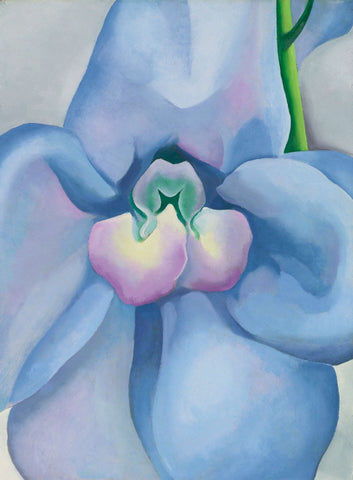 Blue Flower by Georgia OKeeffe