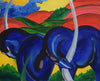 Blue Horses - Large Art Prints