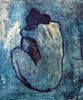 Blue Nude (Femme nue) - Pablo Picasso 1902 - Framed Prints