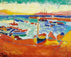 Boats At Collioure - Andre Derain - Fauvism Art Painting - Life Size Posters
