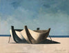 Boats In A  Harbor - Duilio Barnabe - Contemporary Art Painting - Canvas Prints