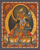 Bodhisattva Tara (Pagme Nonma - The Protector) - Bhutanese Style Buddhist Thangka - Framed Prints