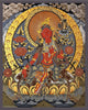 Bodhisattva Tara (Wangdu Rigje Lhmao - Auspicious) - Bhutanese Style Buddhist Thangka - Framed Prints