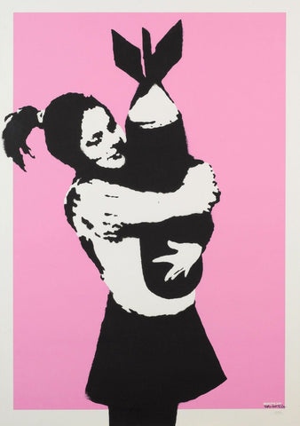 Bomb Hugger - Banksy - Art Prints