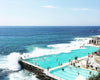 Bondi Beach Pool Sydney - Australia Photo and Painting Collection - Framed Prints