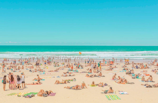 Bondi Beach Sydney - Australia Photo and Painting Collection - Canvas Prints