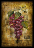 Set Of 2 Bordeaux and Chardonnay - Framed Canvas Art Print (22x32)