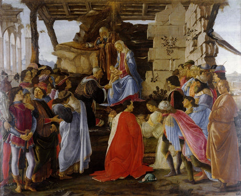 Adoration of the Magi - Life Size Posters by Sandro Botticelli