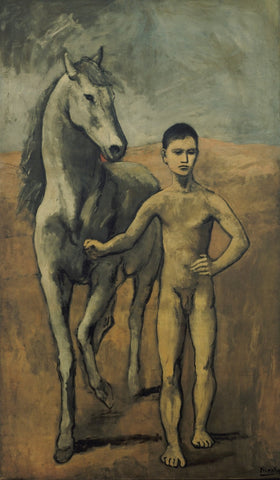 Pablo Picasso - Meneur De Cheval - Boy Leading a Horse - Life Size Posters by Pablo Picasso