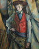 Boy in a Red Waistcoat - Canvas Prints