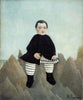 Boy On The Rocks - Canvas Prints