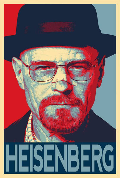 Breaking Bad - Bryan Cranston - Heisenberg - TV Show Poster 3 - Canvas Prints