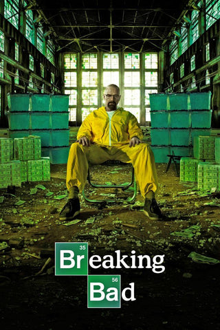 Breaking Bad - Bryan Cranston - Heisenberg - TV Show Poster 9 - Art Prints by Tallenge