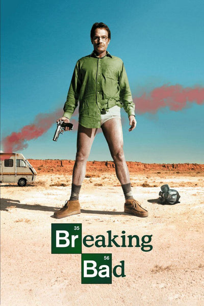 Breaking Bad - Bryan Cranston - Walter White - TV Show Poster 5 - Large Art Prints