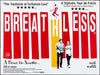 Breathless (A Bout De Souffle) - Jean-Luc Godard - French New Wave Cinema - Movie Poster - Canvas Prints