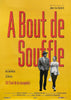 Breathless (A Bout De Souffle) - Jean-Luc Godard - French New Wave Cinema European Release Poster - Life Size Posters