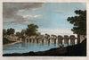 Bridge Over The River Gomati At Jaunpur, Uttar Pradesh - William Hodges c1787 - Vintage Orientalist Painting of India - Posters