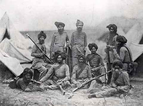 British 15th Punjab Infantry regiment (1858) by Kritanta Vala