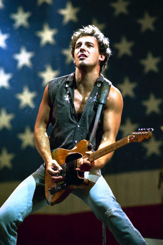 Bruce Springsteen - Hungry Heart - Music Poster - Canvas Prints by Jerry
