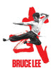 Bruce Lee Classic Flying Kick - Life Size Posters