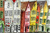 Bryggen Bergen Norway Painting - Life Size Posters